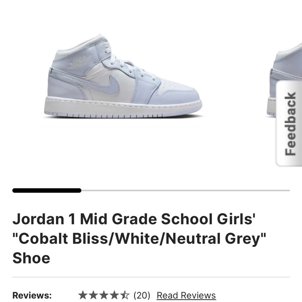 Nike Kids Sneakers - Cobalt Bliss, White, Neutral Grey